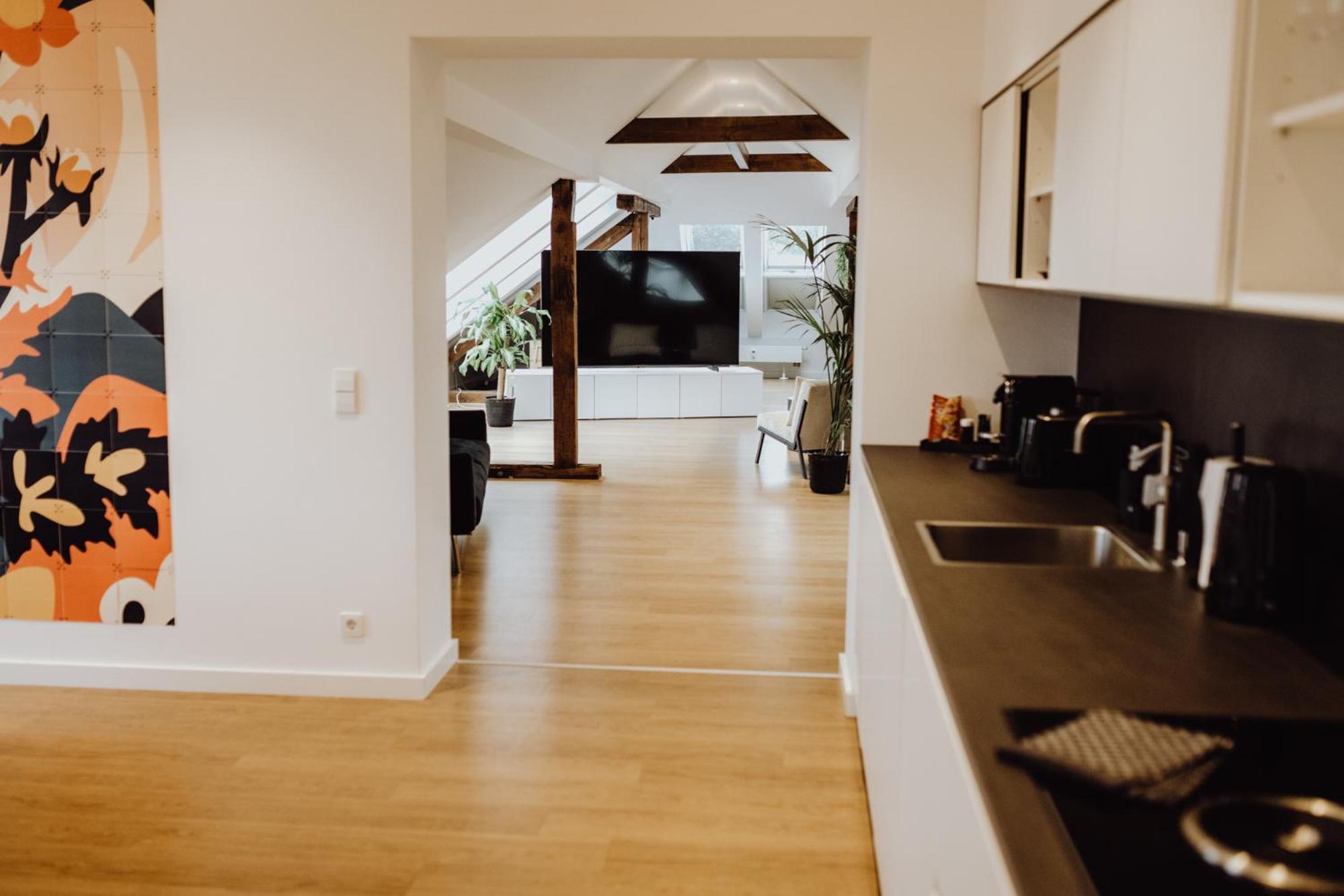 Staylight Penthouse In Der Suedstadt - Luxus Suite Hannover Exterior foto